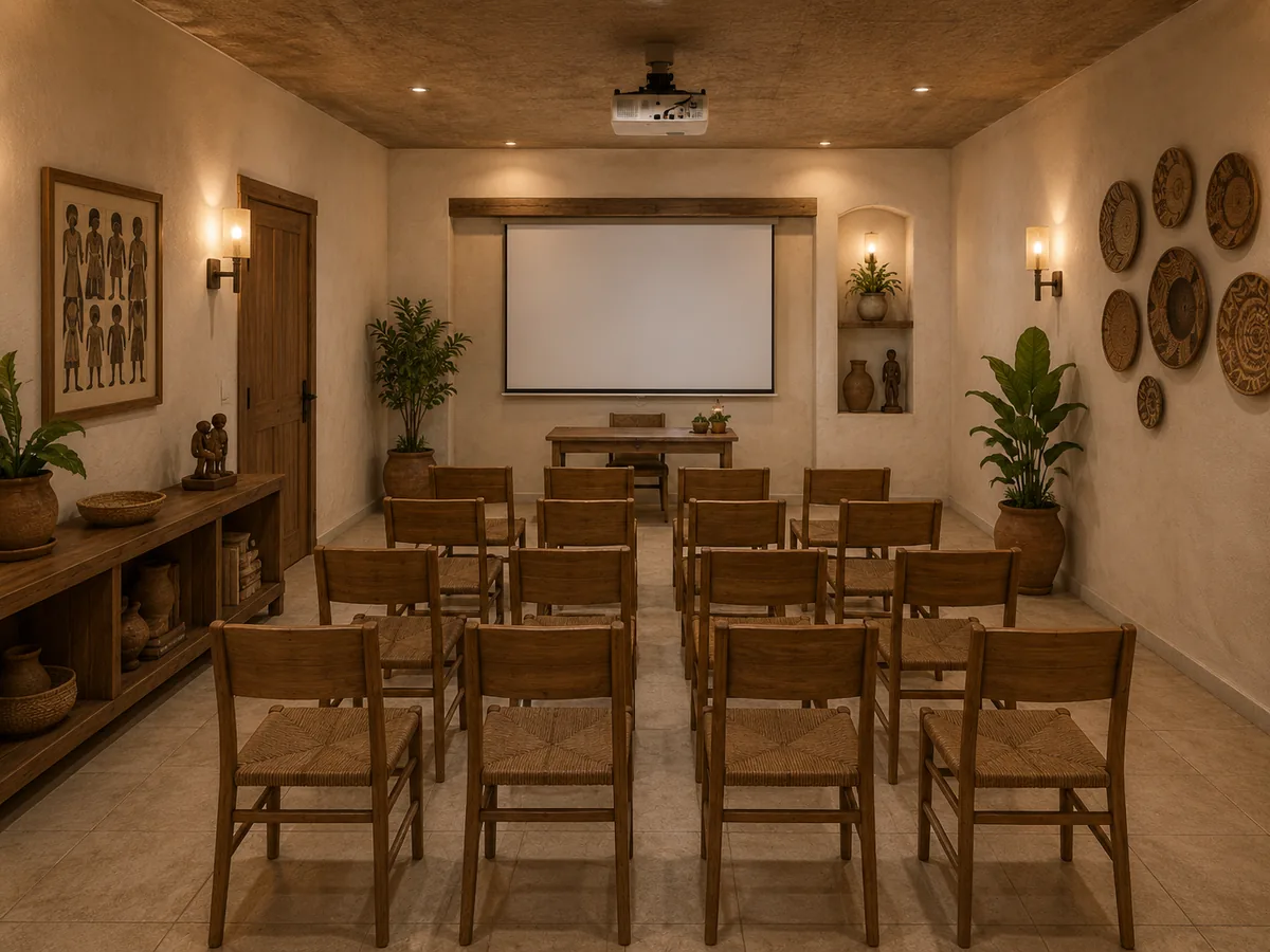 Sala de palestras e oficinas